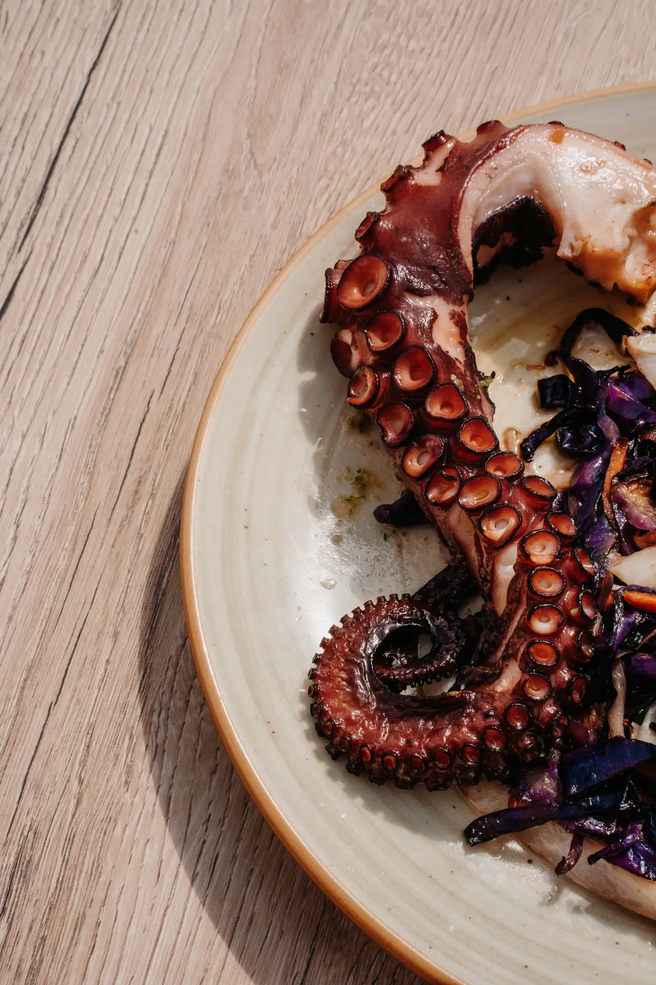 Pata de pulpo a la plancha